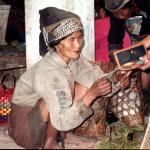 Muang Sing market. Iko minority.