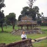 One of Hue's main attractions, the Citadel, was the site of the bloodiest battles during the Vietnam war. Very little remains of the grand structures inside the Citadel, which is going through major restoration today.