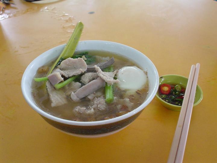 Pork noodles 
