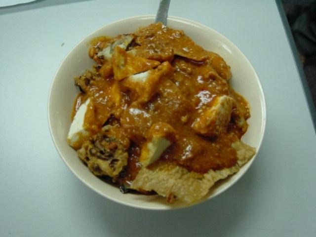 A bowl of rojak