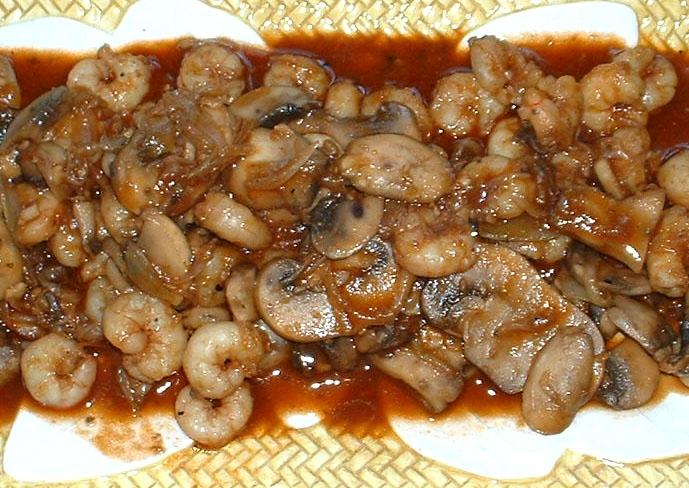 Sichuan Stir-Fried Shrimp