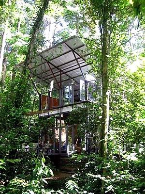 Glass shed at Sekeping Serendah.