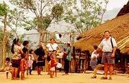 Visiting a hill tribe village in Thailand
