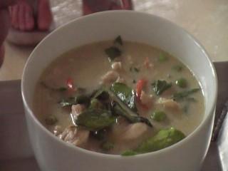 Thai Green Curry with chicken