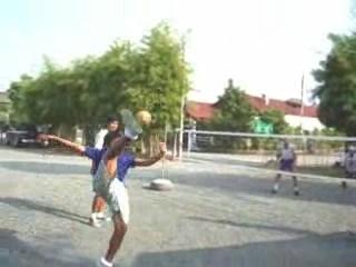 Takraw or Thai volley ball