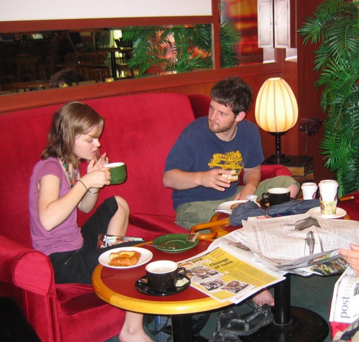 Breakfast at Pacific Coffee