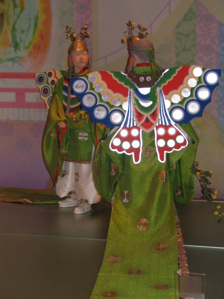 Court Dance, inside Spring Room of Tales of Genji Museum