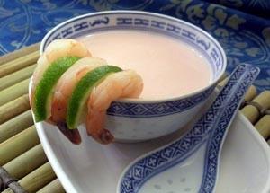 Coconut Shrimp Bisque
