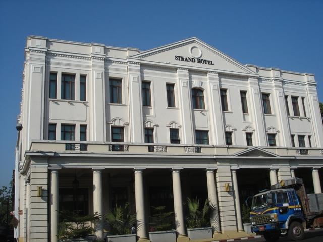 Views of the grande dame of old Rangoon.