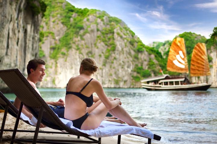 Romance in Halong Bay, Vietnam