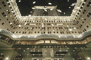 The Peninsula Hotel in Hong Kong, still the 'finest hotel east of Suez'.
