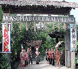 Entrance to Monsopiad Cultural Village