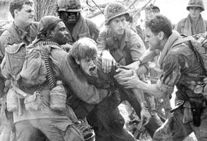 Platoon (1986) Directed by Oliver Stone.