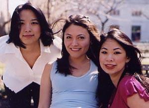 Red Doors Filmmakers (from left) Jane Chen, Mia Riverton, and Director Georgia Lee
