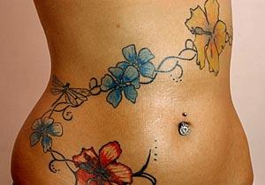 Tattoo created by tattoo artist, Ronni Froberg, at Funky Monkey Tattoo and Design Studio in Bombay, India.