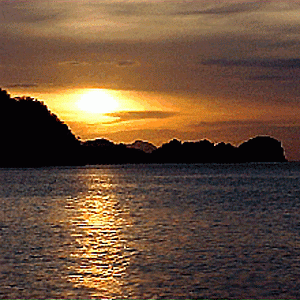 Sunset at Tanjung Rhu