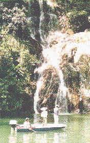 Waterfall at Lake Kenyir