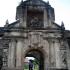 The gate to Intramuros. Intramuros is part of the old city of Manila. It is an old fort town which was used to be located by the sea and served as the dwellings for the Spanish colonizers. Today it becomes a historical site to commemorate the national hero, Jose Rizal. 