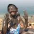 Covered with Dead Sea Mud. 