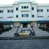 Front entrance to the Dalat Palace with 1953 Citroen.