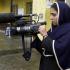Afghan woman, Mehrya, is one of 13 trained by the French non-governmental organization Aina (mirror) as a camerawoman.