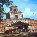 Nine Holy Cannon, cast in 1804, stand near the ramparts of the Citadel, below the Flag Tower.