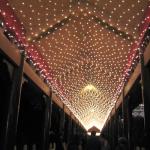 Foguangshan Monastery at night.