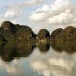 Kemh Ga River, near Ninh Binh, Vietnam