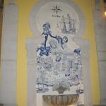 The tiled wall, Macau