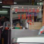 The chicken rice stall