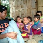 Trekking outside Pai, in Mae Hong Son province, Thailand.