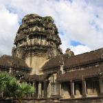 Ancient Angkor Wat temple in Siem Reap. 