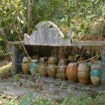 Ceremonial burial pots in abandoned hill villages in Hong Kong.