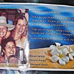 Loved ones have left tributes to their family members at the bombing site. 