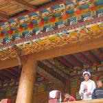 Visiting a family home in Shangri-La