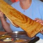 Sampling Indian food