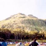Mt. Apo as seen from Lake Venado