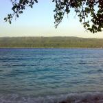 Samal Island as seen from Talikud Island, Davao, Mindanao, Philippines