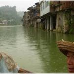 View on Chong An Jiang from the ferry  (Prefecture Qian Dong Nan, Guizhou province)