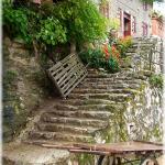 Stone stair in Chong An Jiang (Prefecture Qian Dong Nan, Guizhou province)