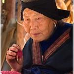 Industrious Miao villager (Langde Miao village, prefecture Qian Dong Nan, Guizhou province)