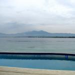Davao City and Mt. Apo as seen from Samal's shores