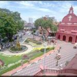 Dutch Square, Melaka, Malaysia.