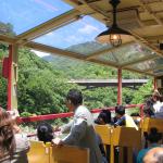 Torokko Train at Sagano Arashiyama area