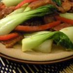 Hmong-Inspired Baby Bok Choy Stir-  Fry