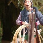 Zhou de Li is a boat tracker in the Bamboo Gorge