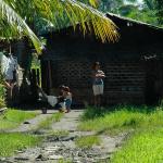 Mindanao, family in rural area