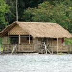 Bahay Kobuo, Philippines, Mindanao, floating nipa hut