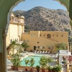 A view of the luxuries that the palace promises...and delivers.