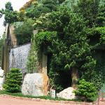 The Waterfall near the Vegetarian Restaurant at the Chi Lin Nunnery